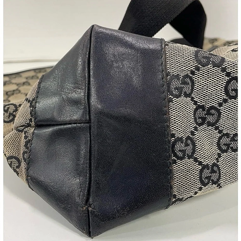 GUCCI Monogram Canvas Tote Bag - Picture 12 of 13